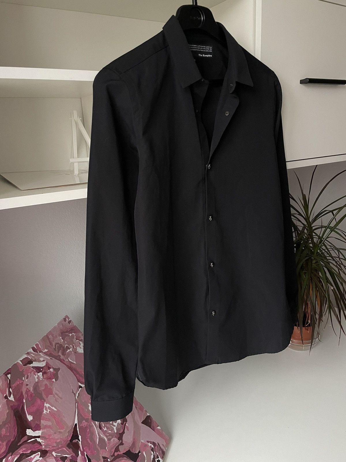 The Kooples The Kooples Shirt Button Up Black Chrome Hearts Style Skull Size US XS / EU 42 / 0 - 4 Thumbnail