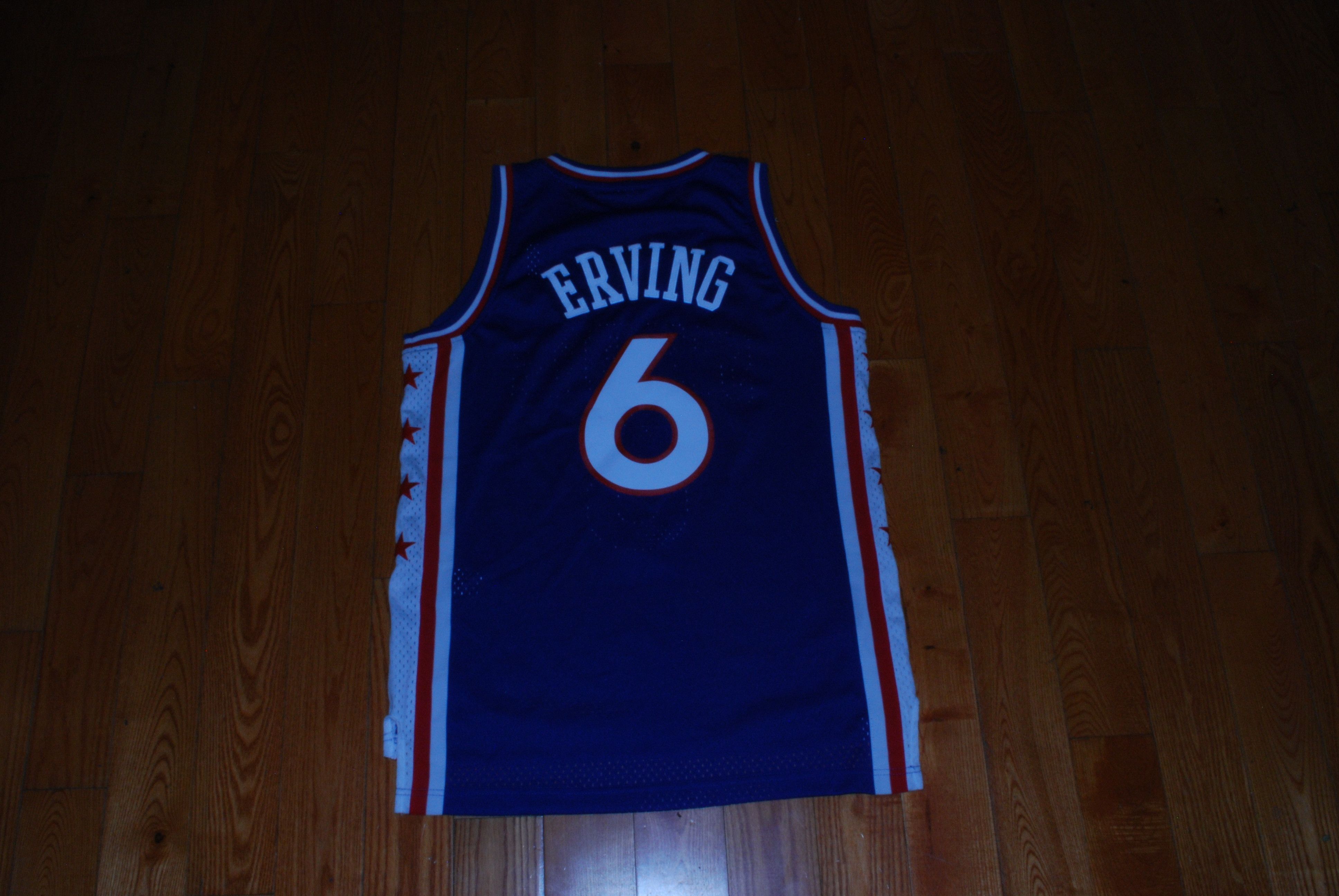 Adidas Adidas NBA Hardwood Classics Philly 76ers J. Erving 6 Jersey Size US M / EU 48-50 / 2 - 4 Thumbnail
