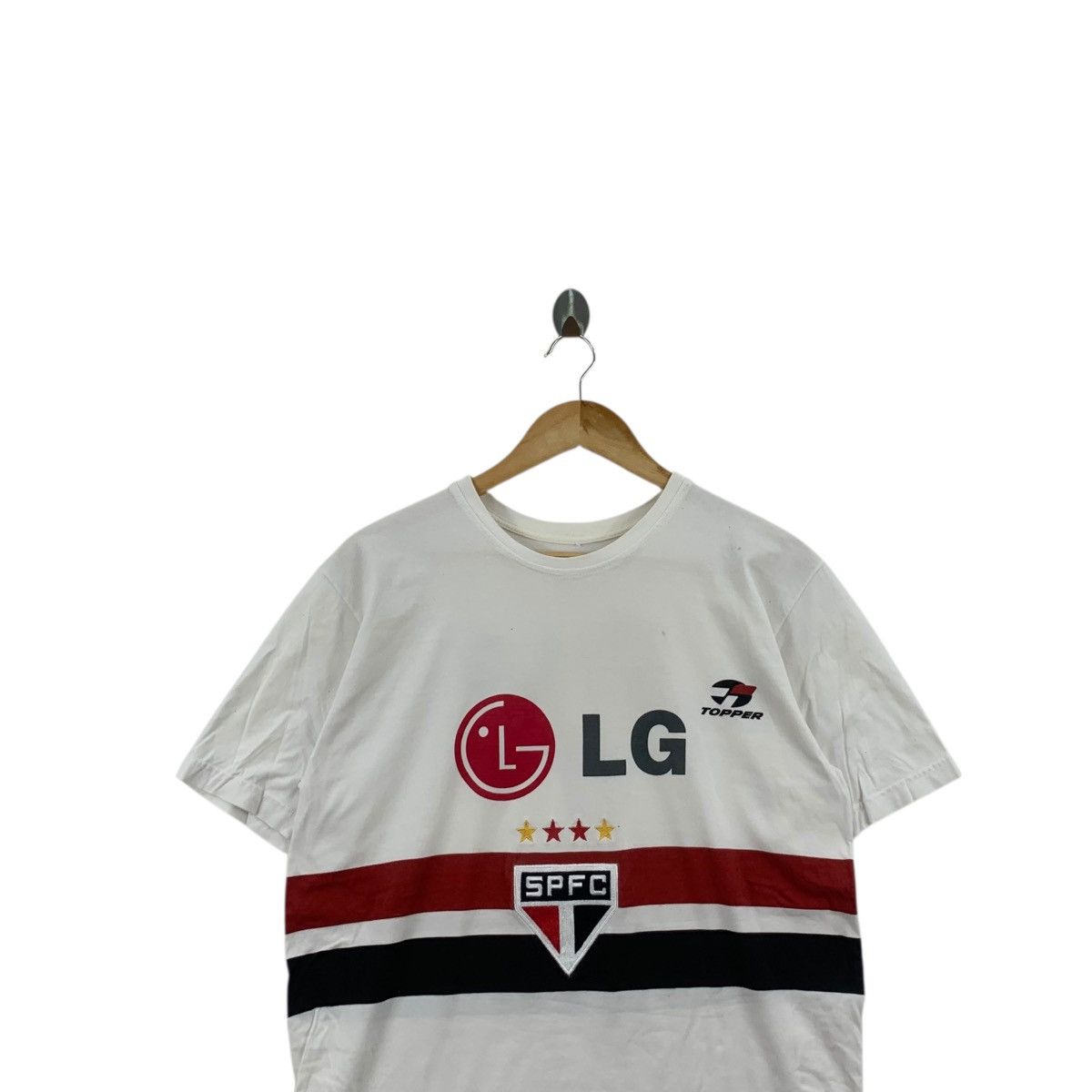 Other SAN PAULO FC Football Club LG Topper Tee Shirt Top Jersey Size US M / EU 48-50 / 2 - 2 Thumbnail