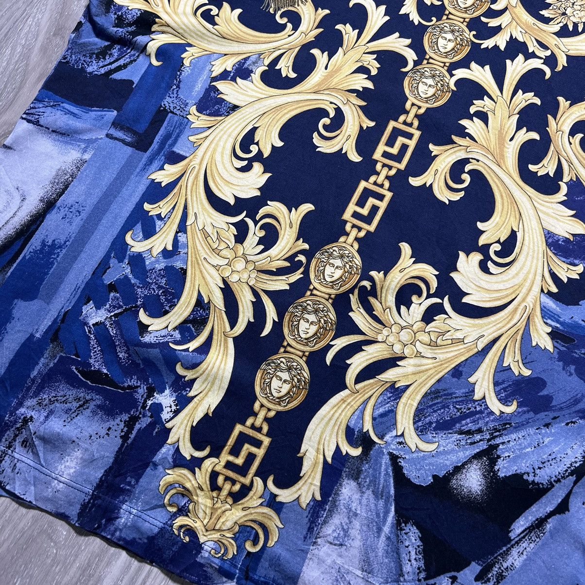 Versace Versace Baroque Greek Key and Sun City Tee Size US XXL / EU 58 / 5 - 3 Thumbnail