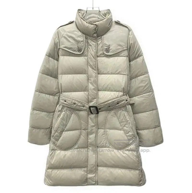 Burberry Burberry Women's Light Gray Down Jacket. Size S / US 4 / IT 40 - 1 Thumbnail