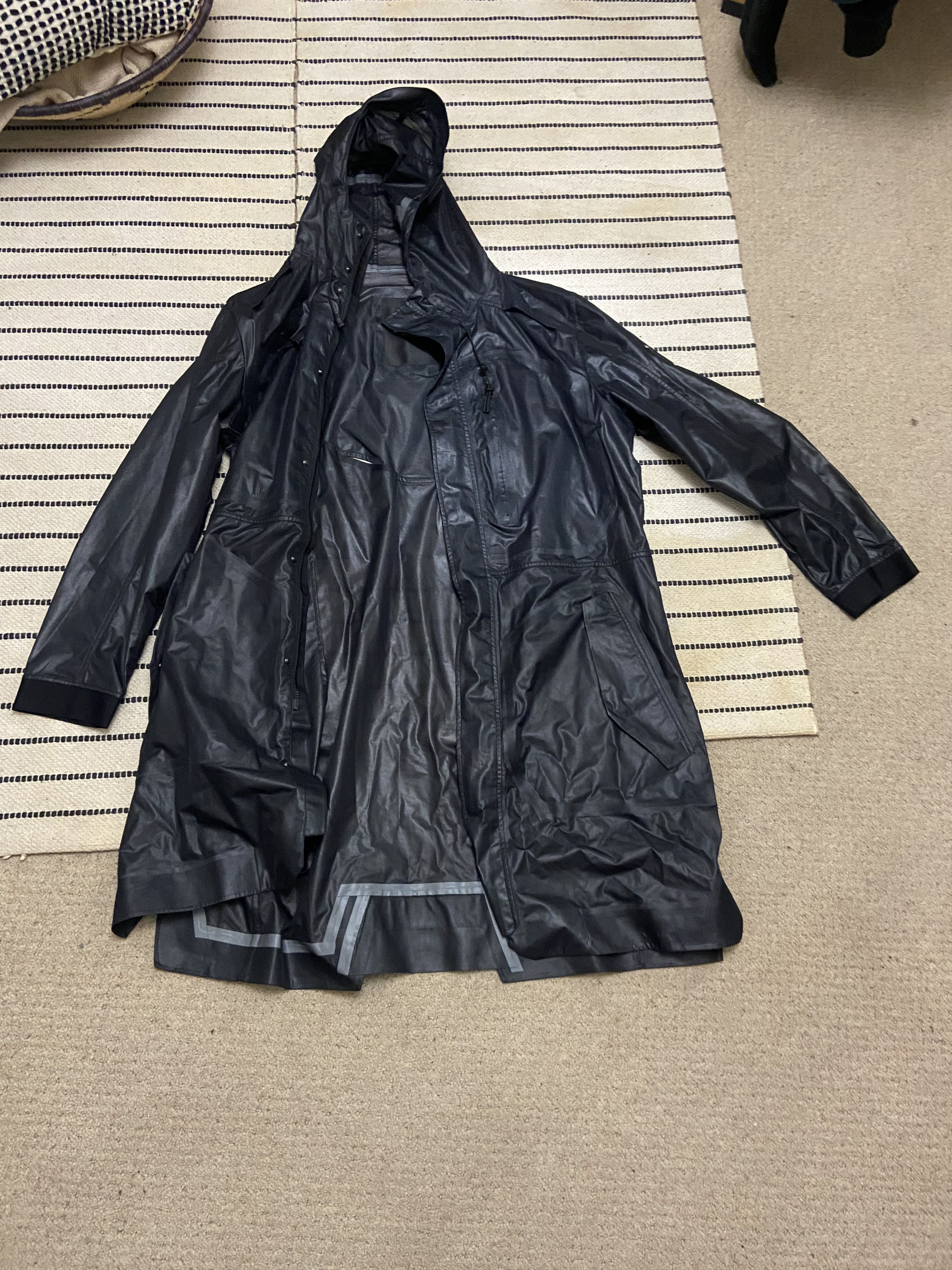 image of A Cold Wall Acw Staff Parka in Black, Men's (Size Large)