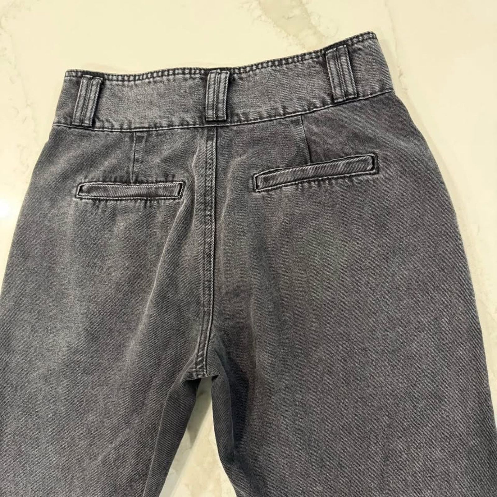 Forever 21 Forever 21 Front Seam Utility High Rise Mom Jeans Womens 29 Size 29" - 7 Thumbnail