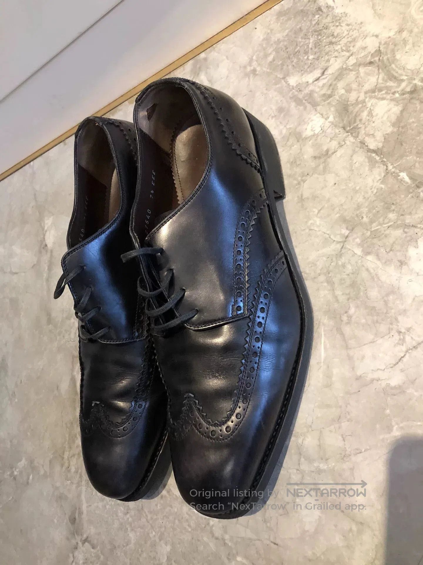 Salvatore Ferragamo Salvatore Ferragamo Men's Custom Leather Shoes. Size US 7 / EU 40 - 2 Thumbnail