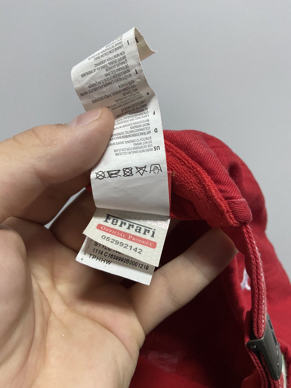 Ferrari × Vintage Puma Ferrari Santander racing cap big logo vintage Size ONE SIZE - 8 Thumbnail