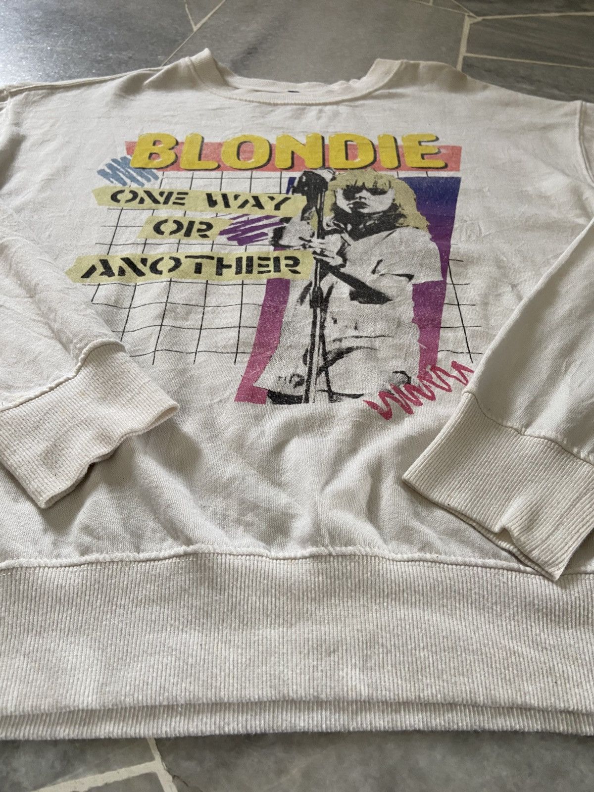 Band Tees Blondie One Way or Another Sweater Size US M / EU 48-50 / 2 - 6 Thumbnail