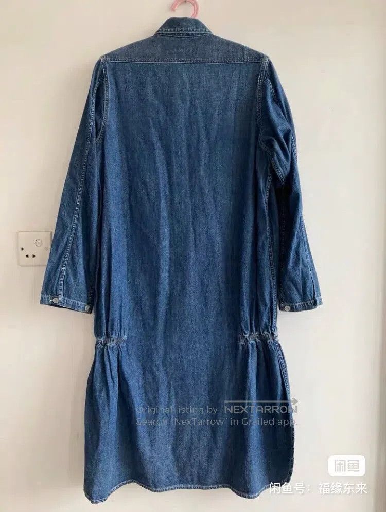 Kapital Kapital Blue-dyed soft denim dress Size XS / US 0-2 / IT 36-38 - 2 Thumbnail