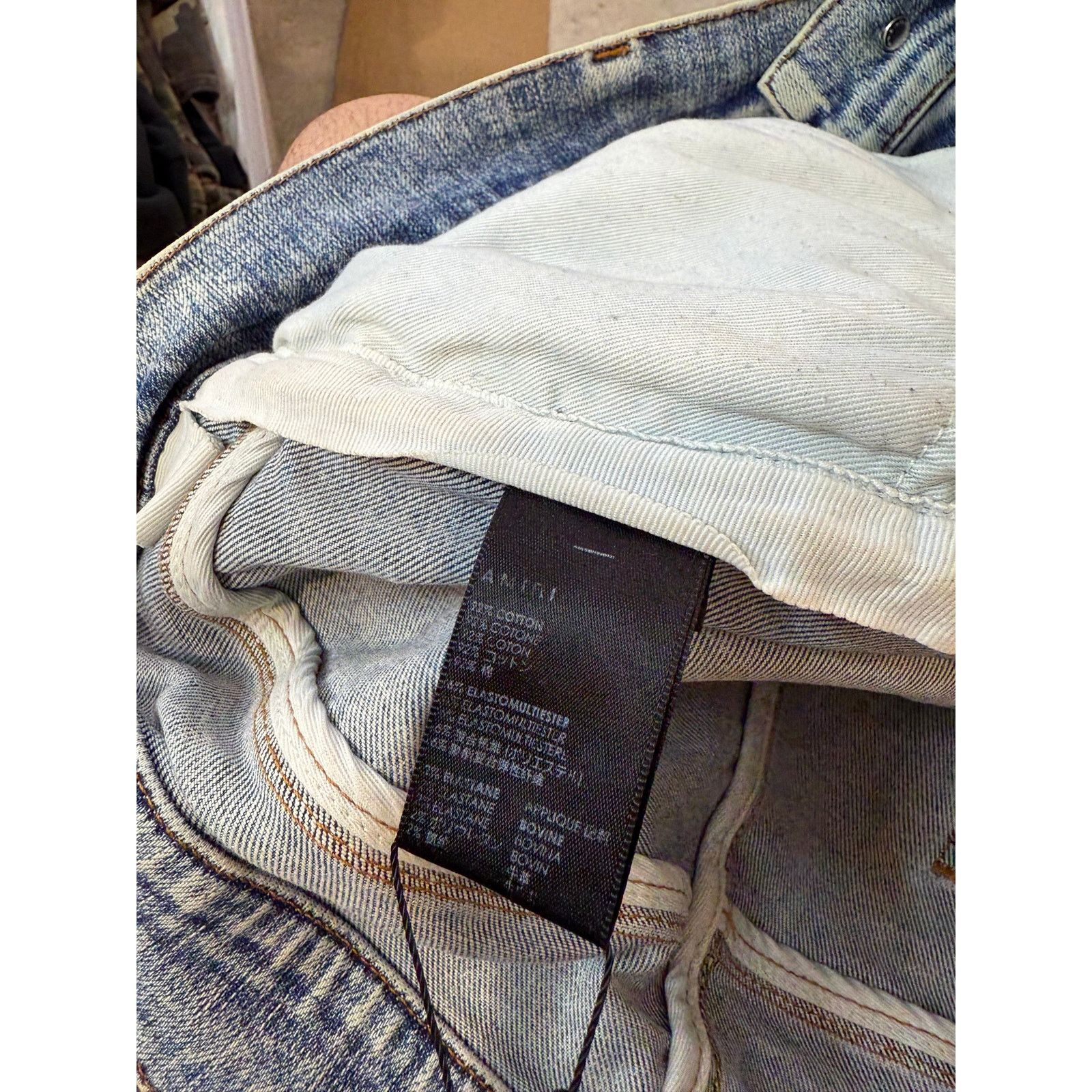 Amiri Amiri MX1 Blue Black Patch Used 36 Size US 36 / EU 52 - 3 Thumbnail