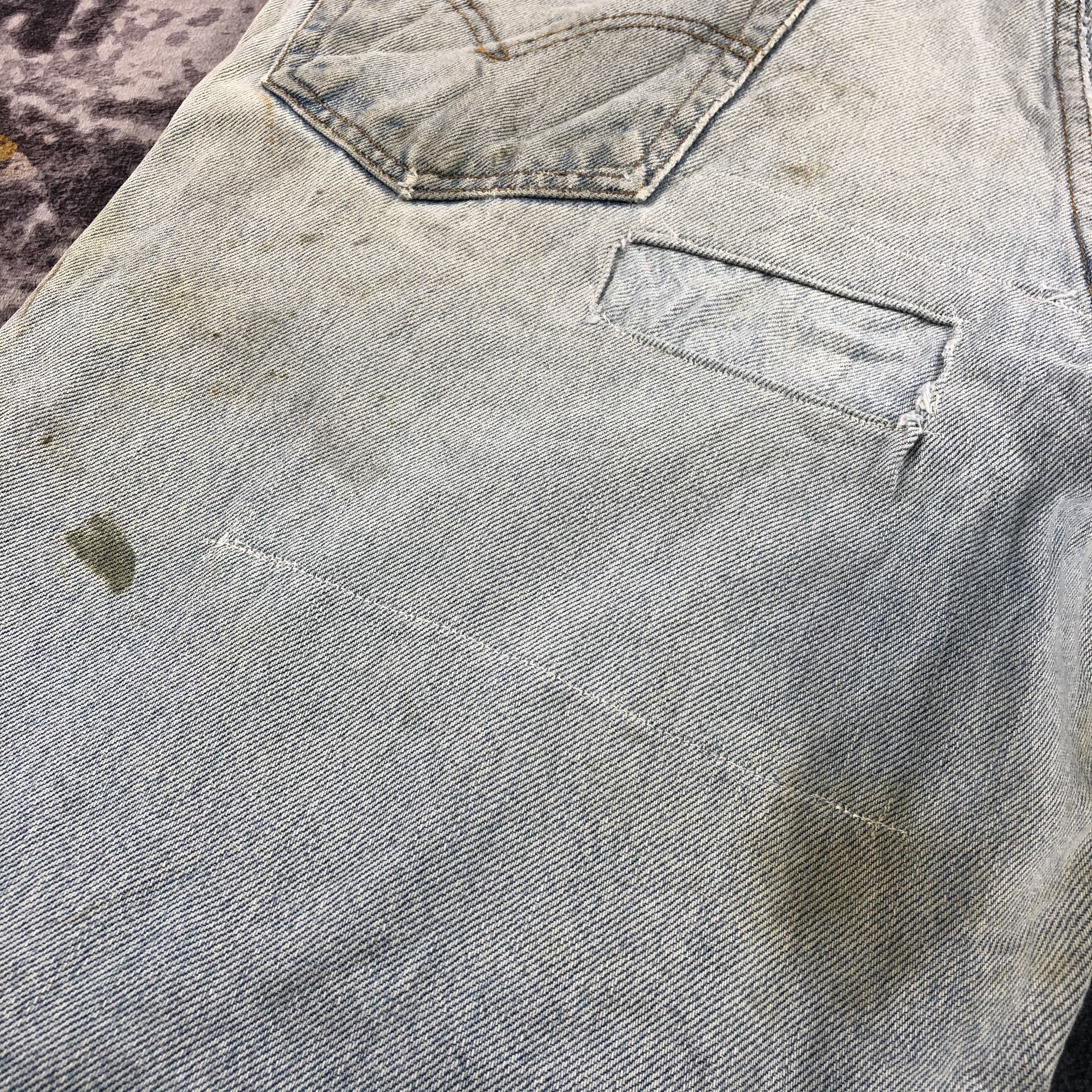 Levi's × Vintage Vintage 90s Blue Wash Levis 550 Jeans-JM2963 Size US 35 - 6 Thumbnail