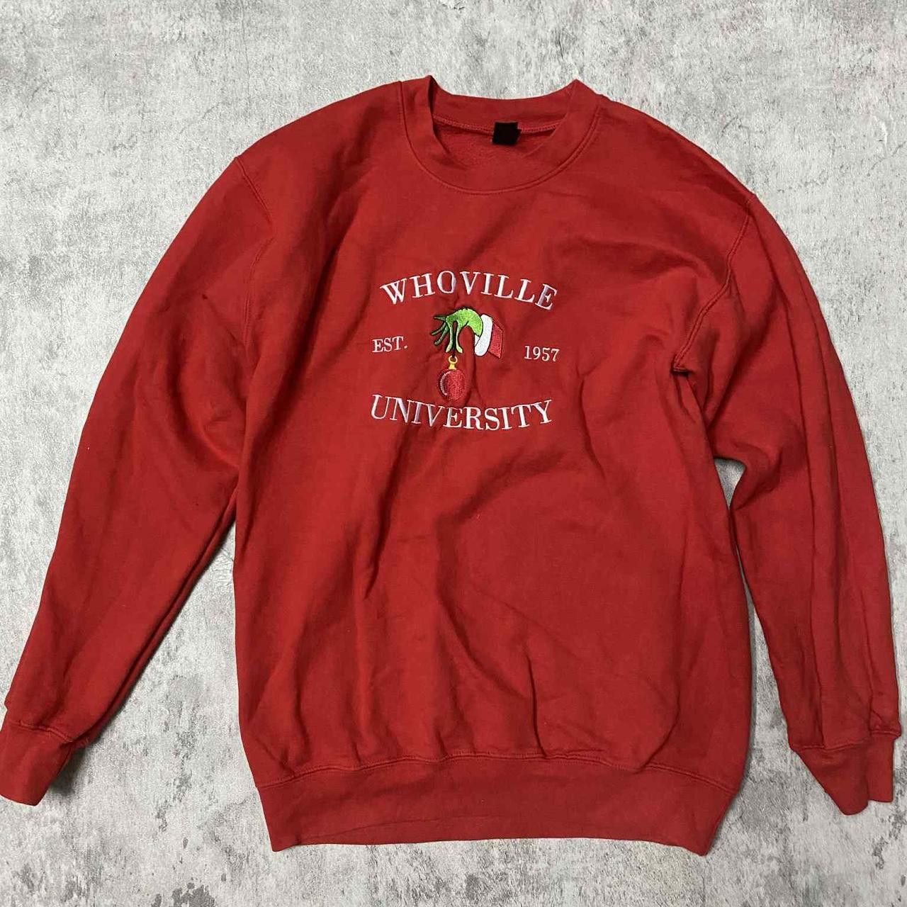 Gildan Red vintage crewneck sweatshirt Size US S / EU 44-46 / 1 - 1 Thumbnail