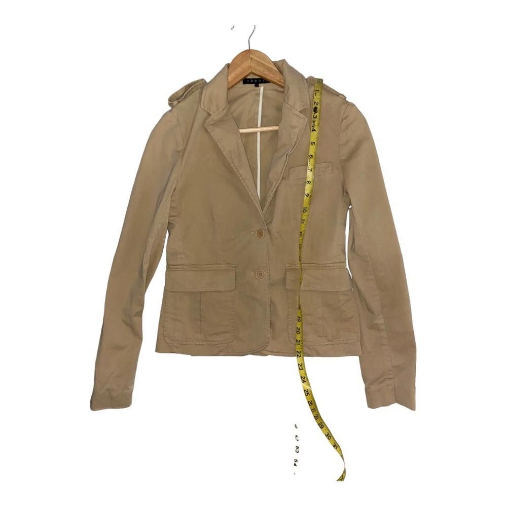 Theory Theory l Camel Cargo Blazer Jacket Size 6 Size M / US 6-8 / IT 42-44 - 3 Thumbnail