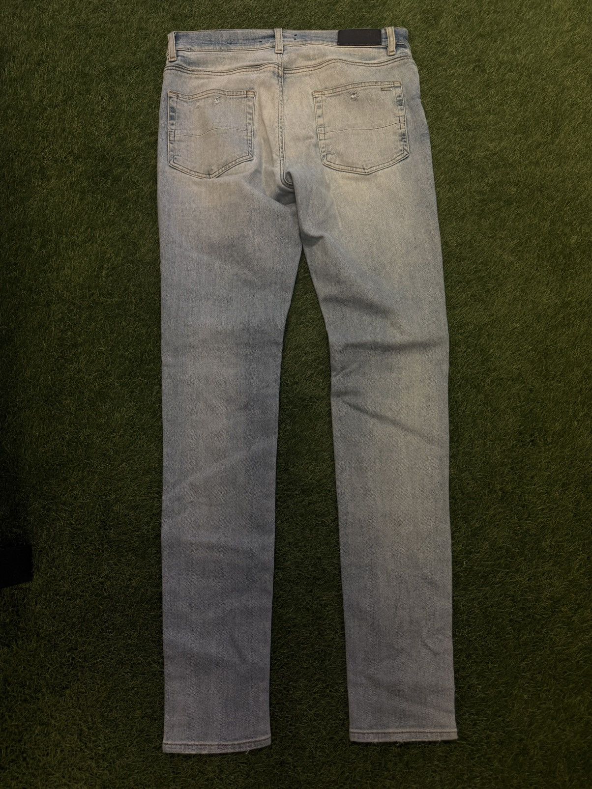 Amiri Amiri MX1 Jeans Size 33 Clean Blue Black Patch 🧼 Size US 33 - 10 Thumbnail