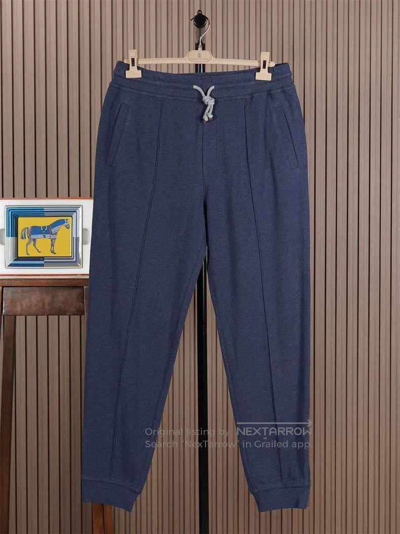 Brunello Cucinelli Brunello Cucinelli Men's Drawstring Sweatpants. Size US 40 / EU 56 - 1 Thumbnail