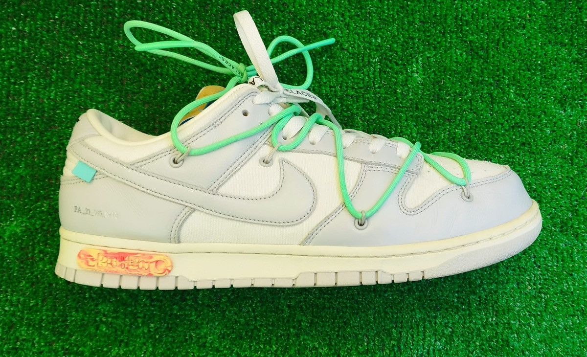 Nike × Off-White Sneakers Nike Dunk Low X Off-White Lot 26 #11,5 Size US 11.5 / EU 44-45 - 5 Thumbnail