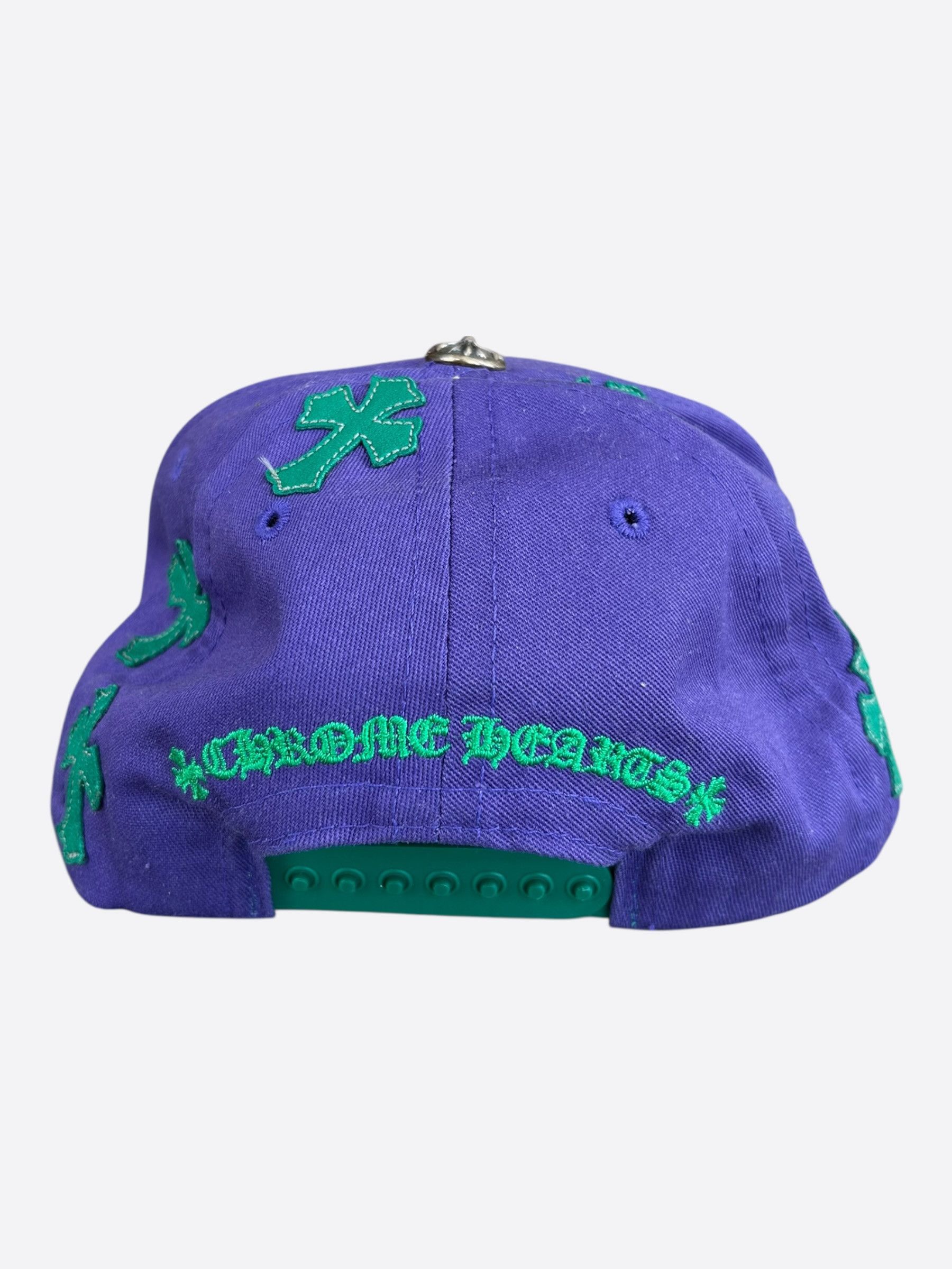 Chrome Hearts Chrome Hearts Purple & Green Cross Patch Hat Size ONE SIZE - 3 Thumbnail