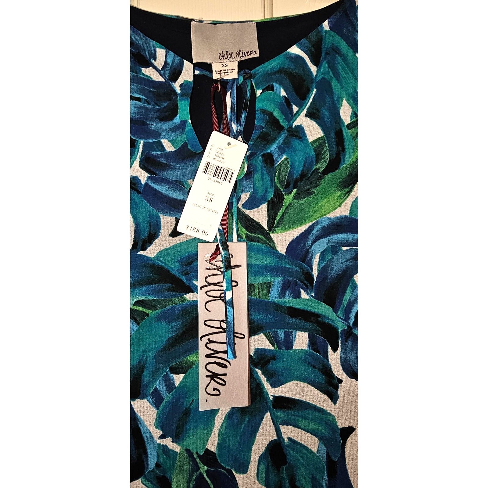Anthropologie New Chloe Oliver Parterre Swing Mini Dress $188 XS Size XS / US 0-2 / IT 36-38 - 4 Thumbnail