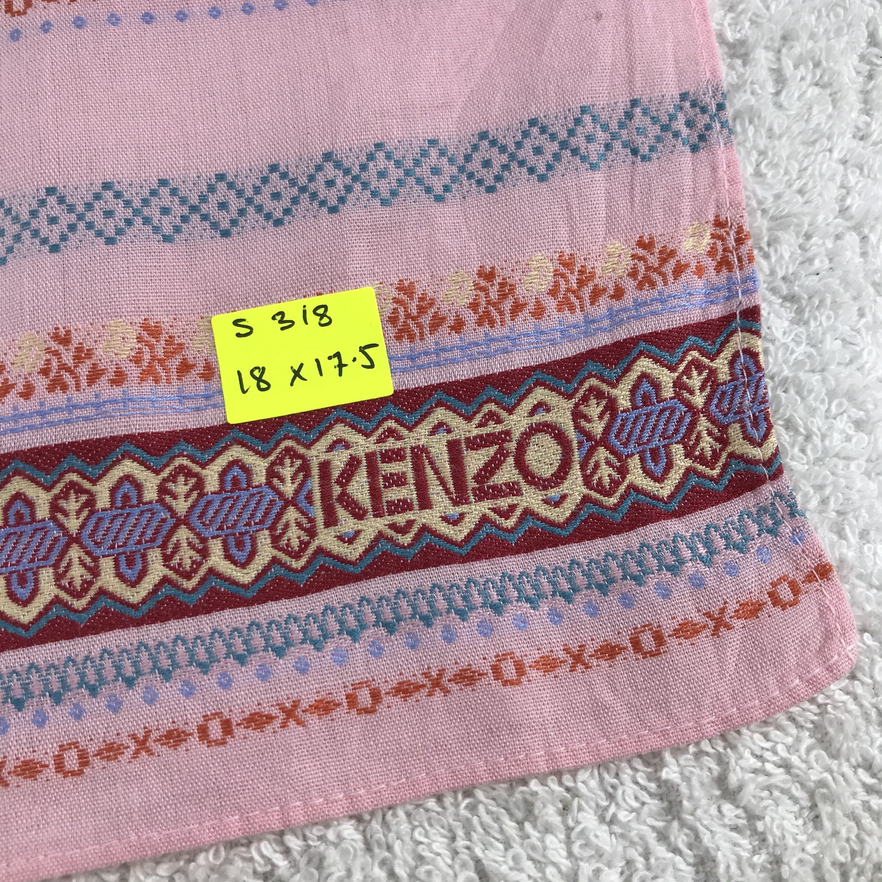 Kenzo × Vintage Kenzo Bandana / Handkerchief / Neckerchief - S318 Size ONE SIZE - 5 Thumbnail