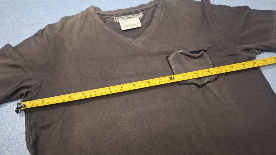 Katharine Hamnett London K3-04 KATHARINE HAMNETT LONDON TSHIRT Size US M / EU 48-50 / 2 - 4 Thumbnail