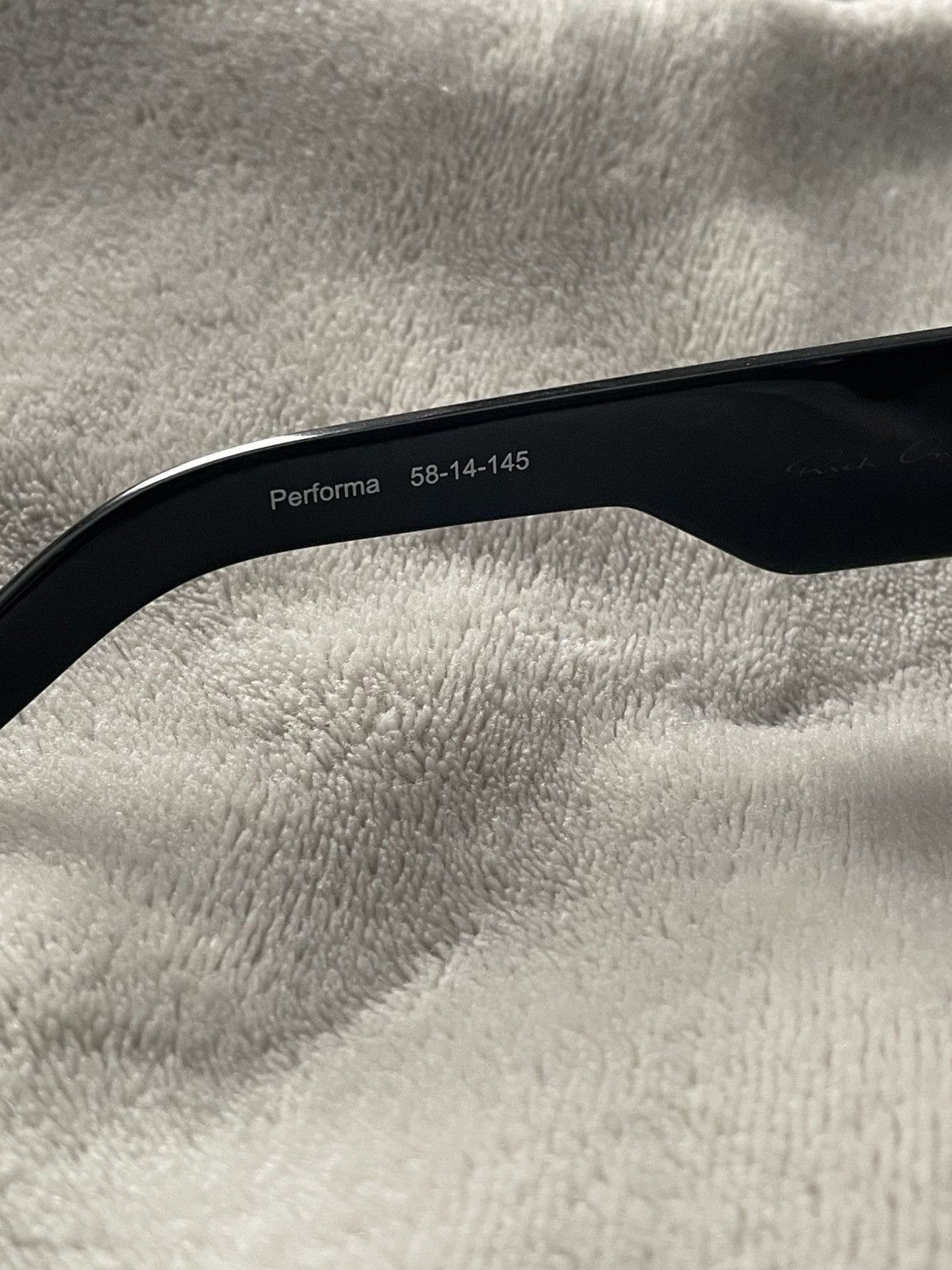 Rick Owens Rick Owens Performa Sunglasses Size ONE SIZE - 7 Thumbnail