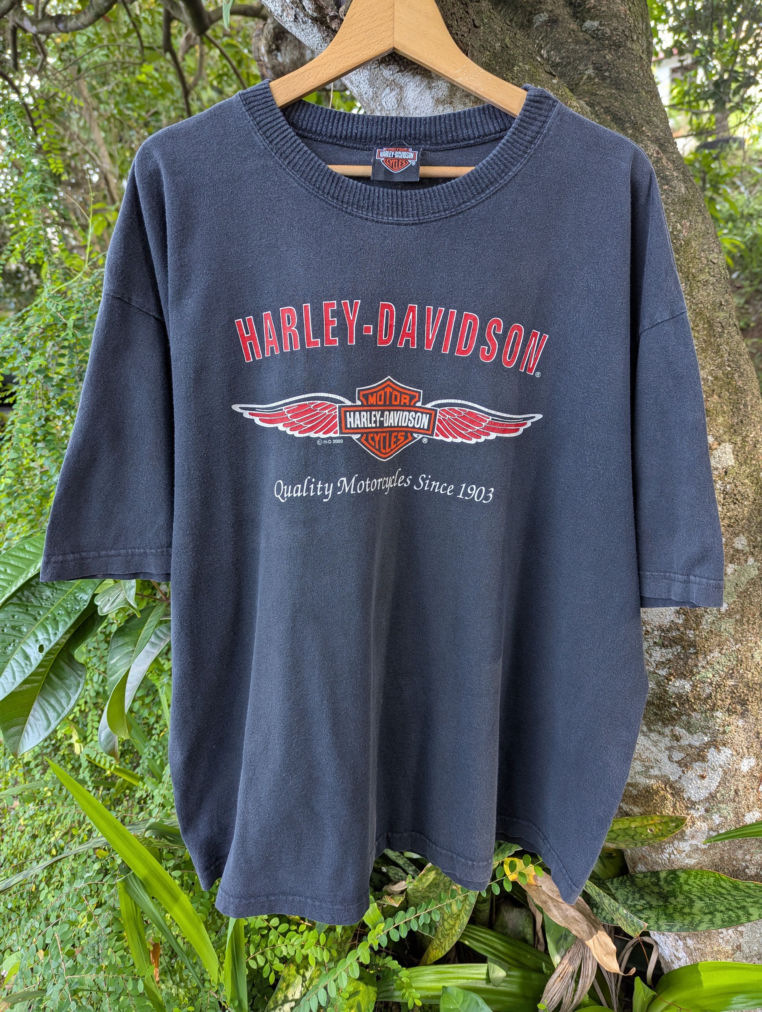Harley Davidson Vintage 2000 Harley Davidson Niagara Falls Canada Tshirt Size US XXL / EU 58 / 5 - 1 Thumbnail