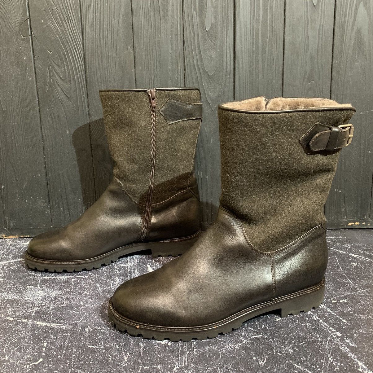 Leather DIRNDL+BUA Leather Warm Boots Size 38.5 EU 6.5 US Size US 8.5 / IT 38.5 - 3 Thumbnail