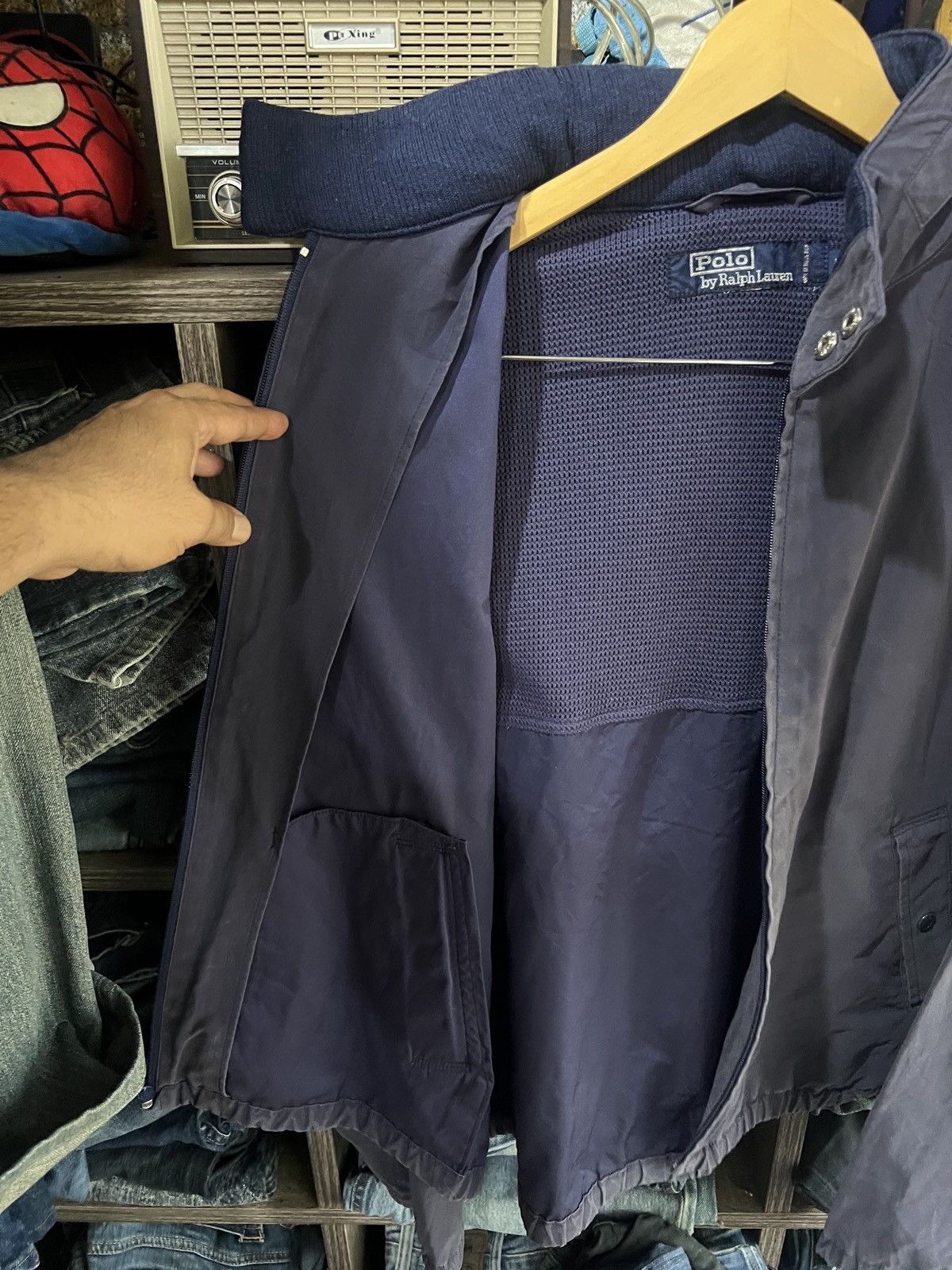 Polo Ralph Lauren 🔥Vintage Polo Ralph Lauren Zipper Jacket Size US L / EU 52-54 / 3 - 10 Thumbnail