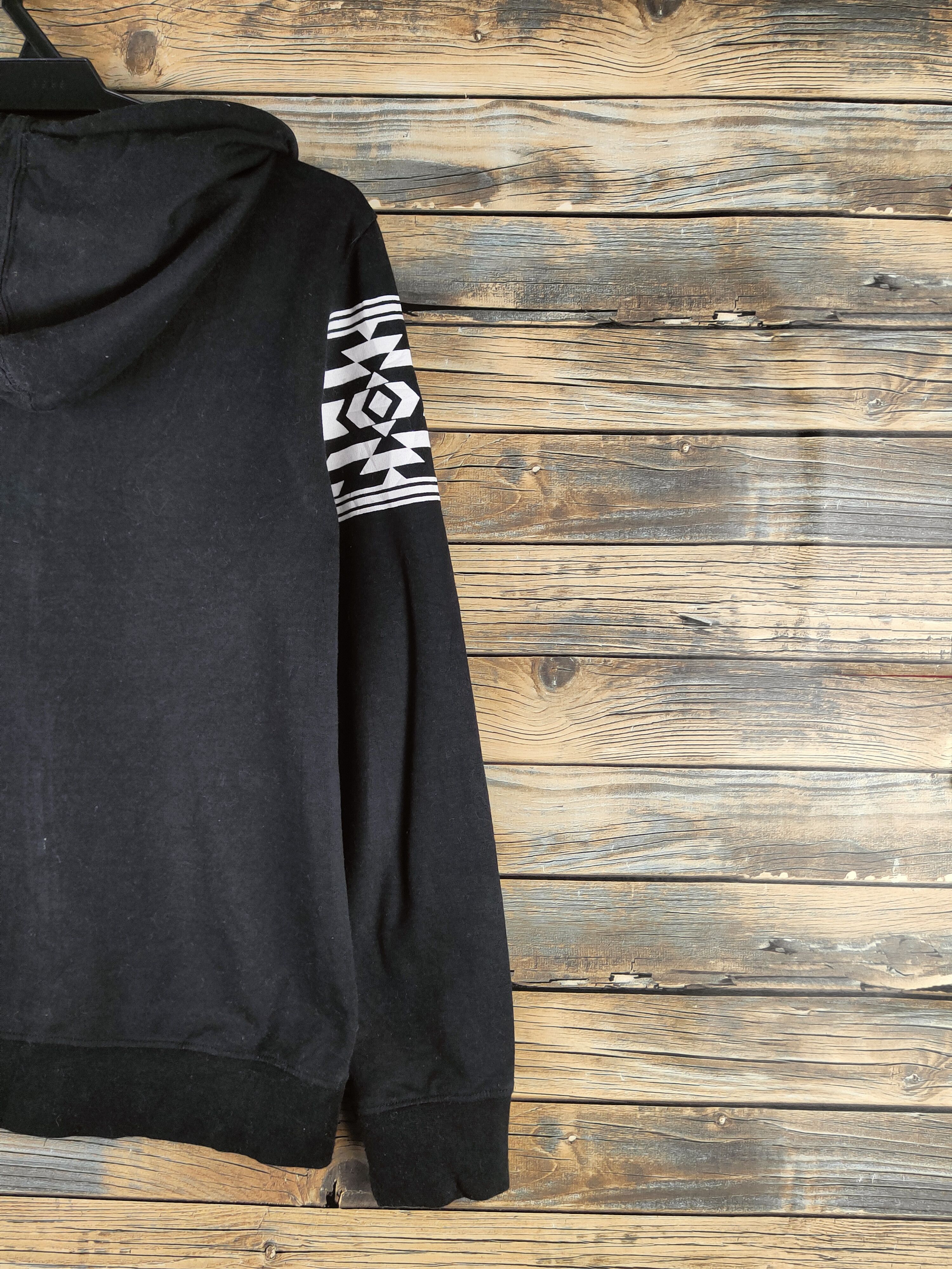 Japanese Brand Vintage Art by Roshell Black Hoodie Sweaters Size L / US 10 / IT 46 - 9 Thumbnail