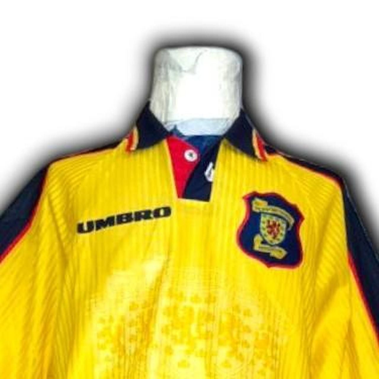 Umbro Scotland 1997 1998 Away shirt jersey Size US XL / EU 56 / 4 - 1 Thumbnail