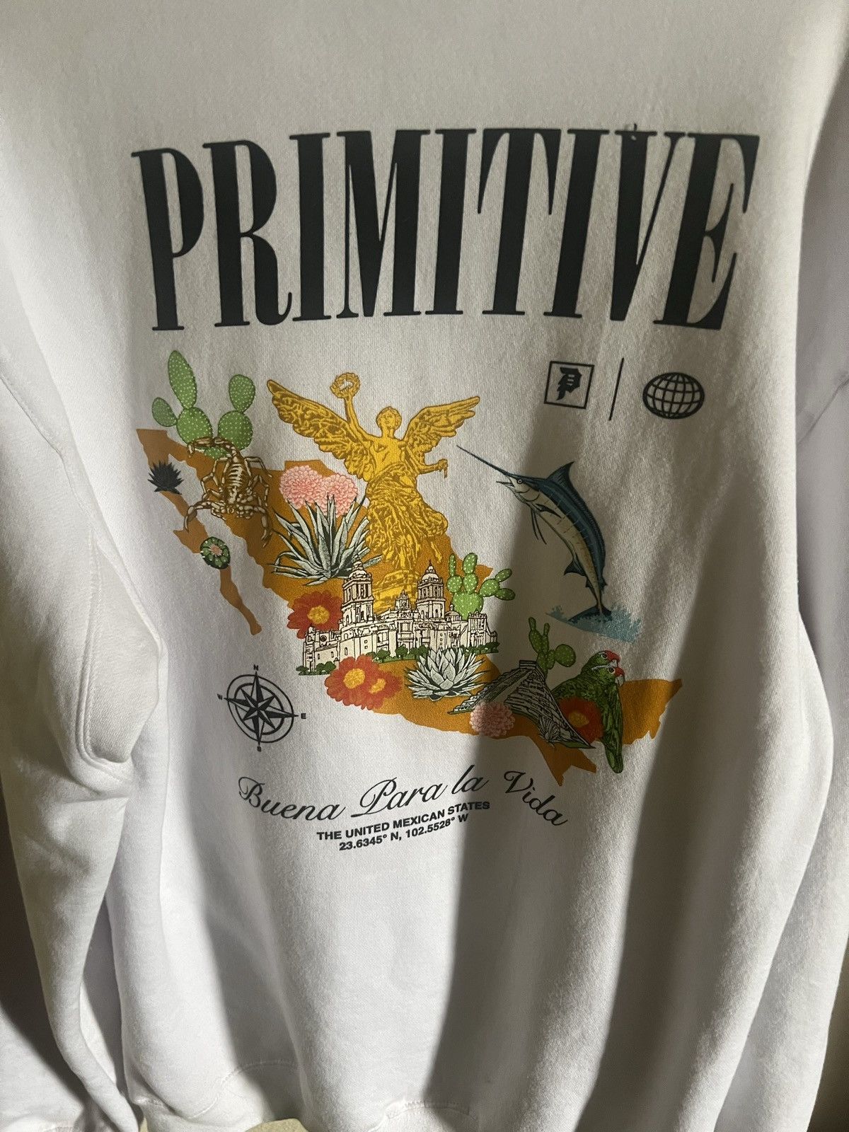Primitive Primitive Buena Para La Vida Mexico Hoodie Size US M / EU 48-50 / 2 - 2 Thumbnail