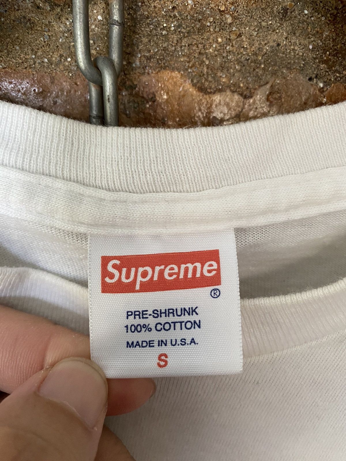 Independent Truck Co. × Supreme supreme x Independent distressed tee Size US S / EU 44-46 / 1 - 8 Thumbnail