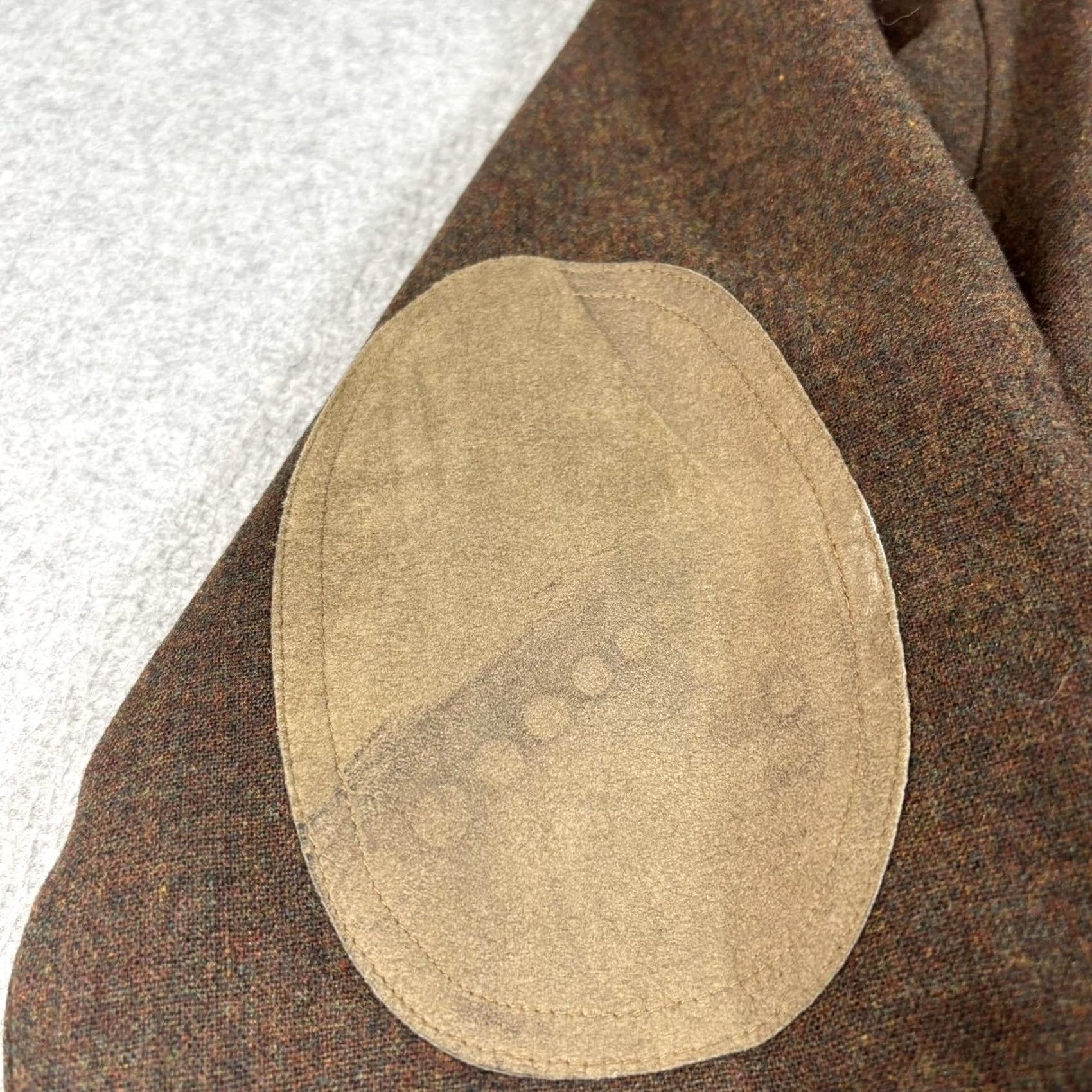 Pendleton Pendleton Shirt Mens Medium Brown Wool Elbow Patch Tweed Heritage Academia Read Size US M / EU 48-50 / 2 - 4 Thumbnail