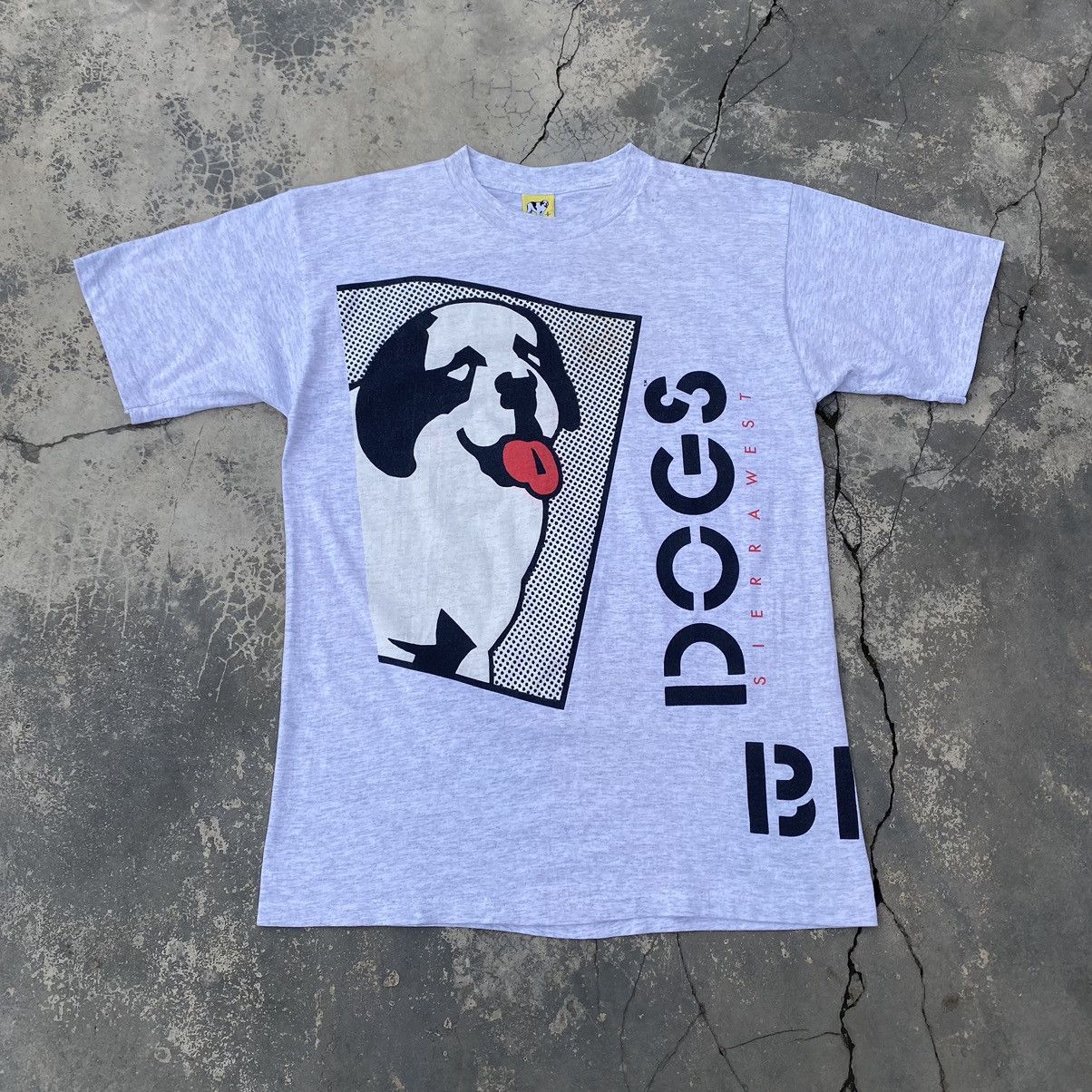 Big Dogs 1990s Big Dogs Pop Art Single Stitched Size US L / EU 52-54 / 3 - 1 Thumbnail