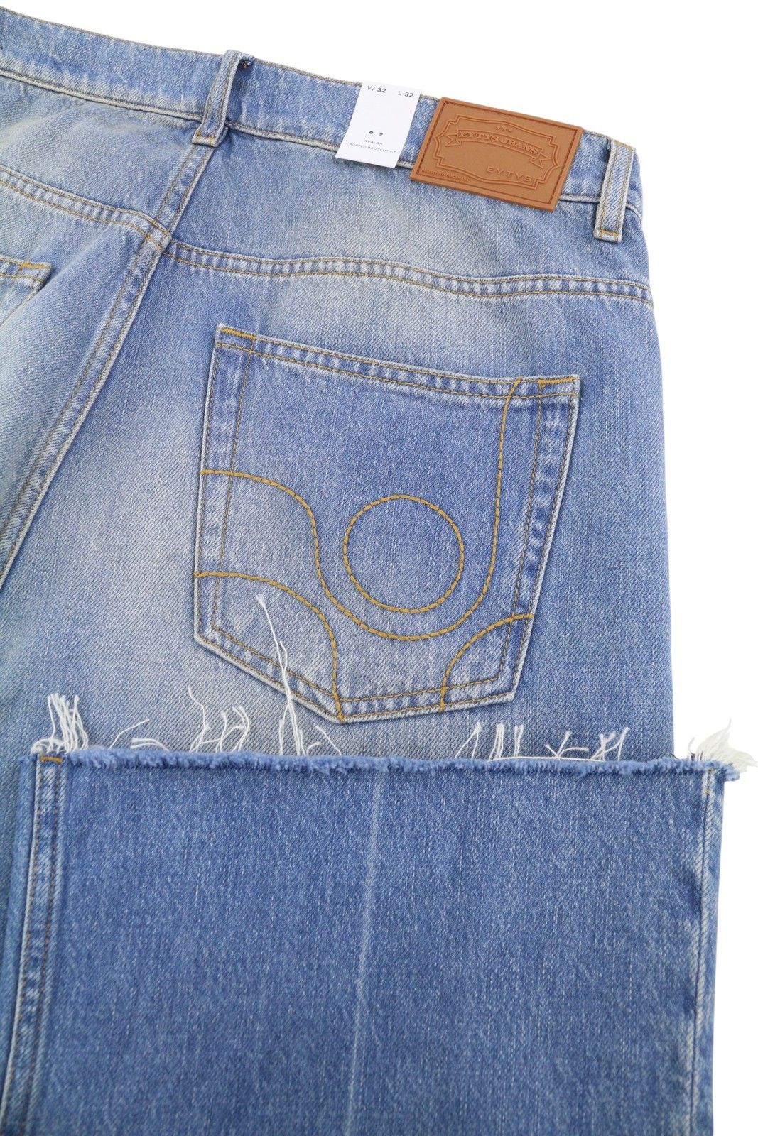 Eytys AVALON TORN INDIGO BOOTCUT W32/L32 RRP370 88892 Size US 32 / EU 48 - 7 Thumbnail