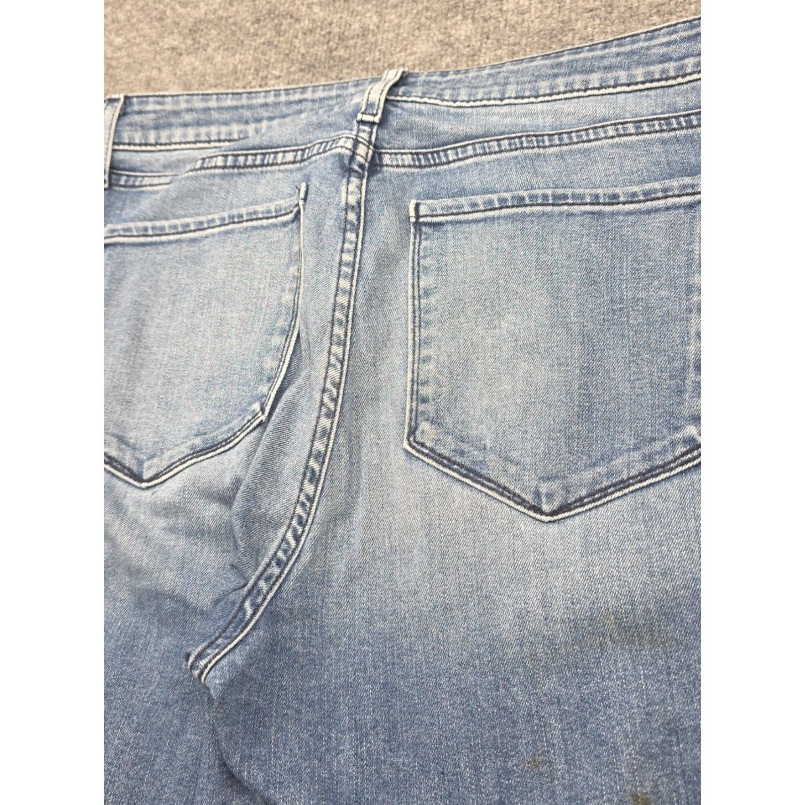 MONFRERE Monfrere Jeans Men 34 Sl im 32 x 30 Blue Florence Wash 1017 Deniro Stretch Jeans Mens Slim Mid 30 Inseam 5-Pocket Denim Zip Button Logo Shirt Size US 32 / EU 48 - 5 Thumbnail