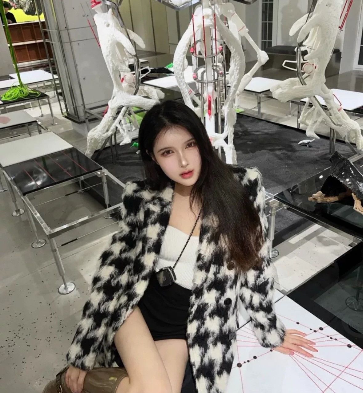 Saint Laurent Paris × Yves Saint Laurent Saint Laurent slp14FW show style coat2412-Nextarrow Size US S / EU 44-46 / 1 - 9 Thumbnail