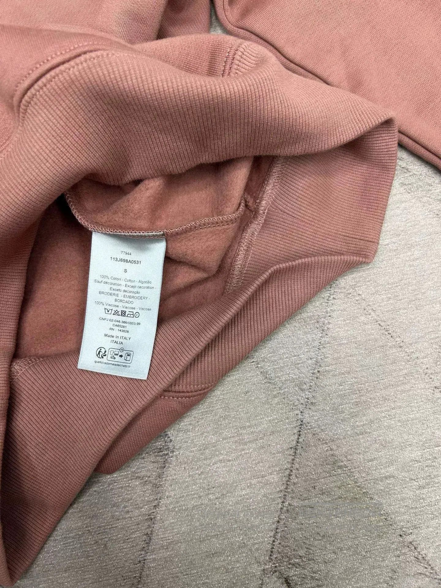 Dior Dior 24SS CD Embroidered Sweatshirt. Size US M / EU 48-50 / 2 - 6 Thumbnail