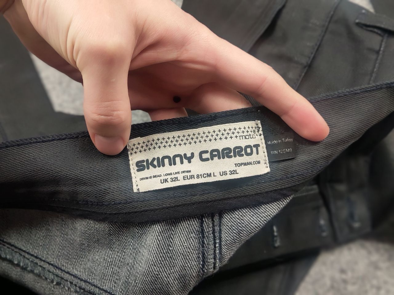 If Six Was Nine Vintage LGB Y2K jeans cut waxed Denim if six was nine style Size US 32 / EU 48 - 12 Thumbnail