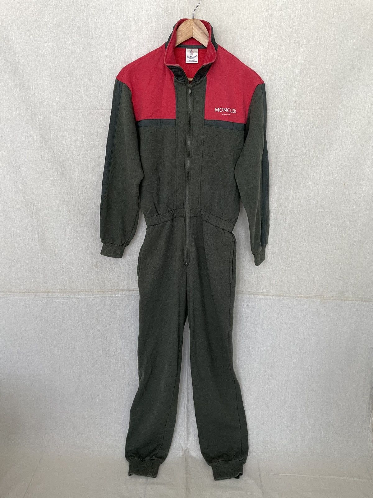 Moncler Vintage Moncler Coverall by Asics Japan Size US M / EU 48-50 / 2 - 2 Thumbnail