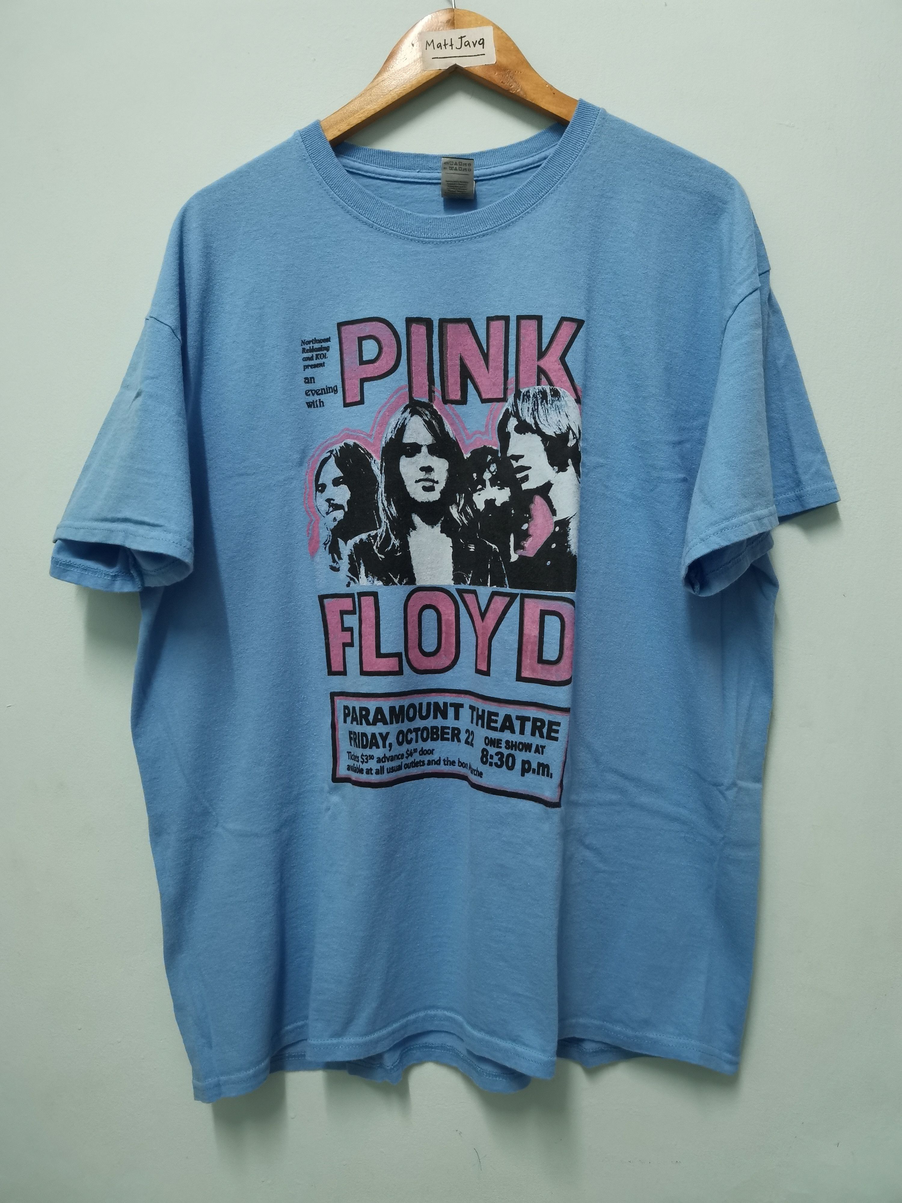 Band Tees Pink Floyd Rock Band Tee Queen Kiss Promo Size US XL / EU 56 / 4 - 1 Thumbnail