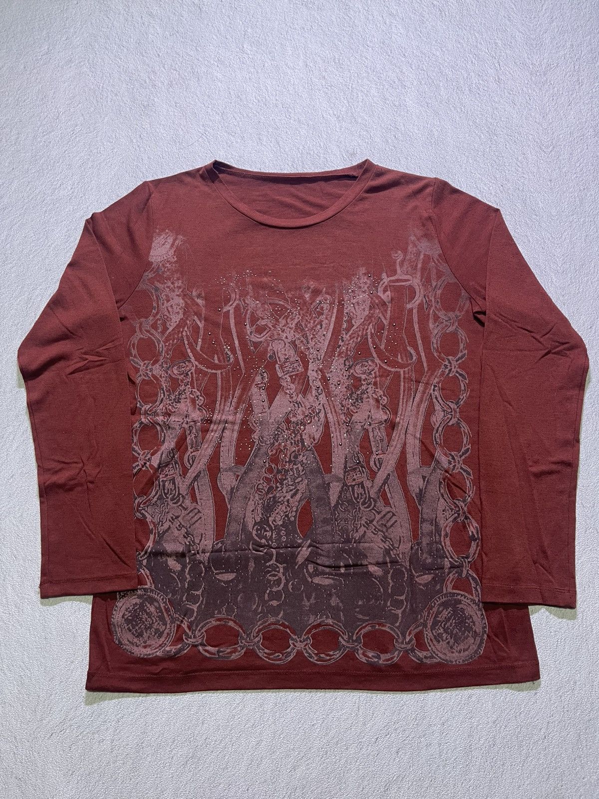 Hysteric Glamour VTG Y2K long sleeve tshirt rare motif Size US M / EU 48-50 / 2 - 1 Thumbnail