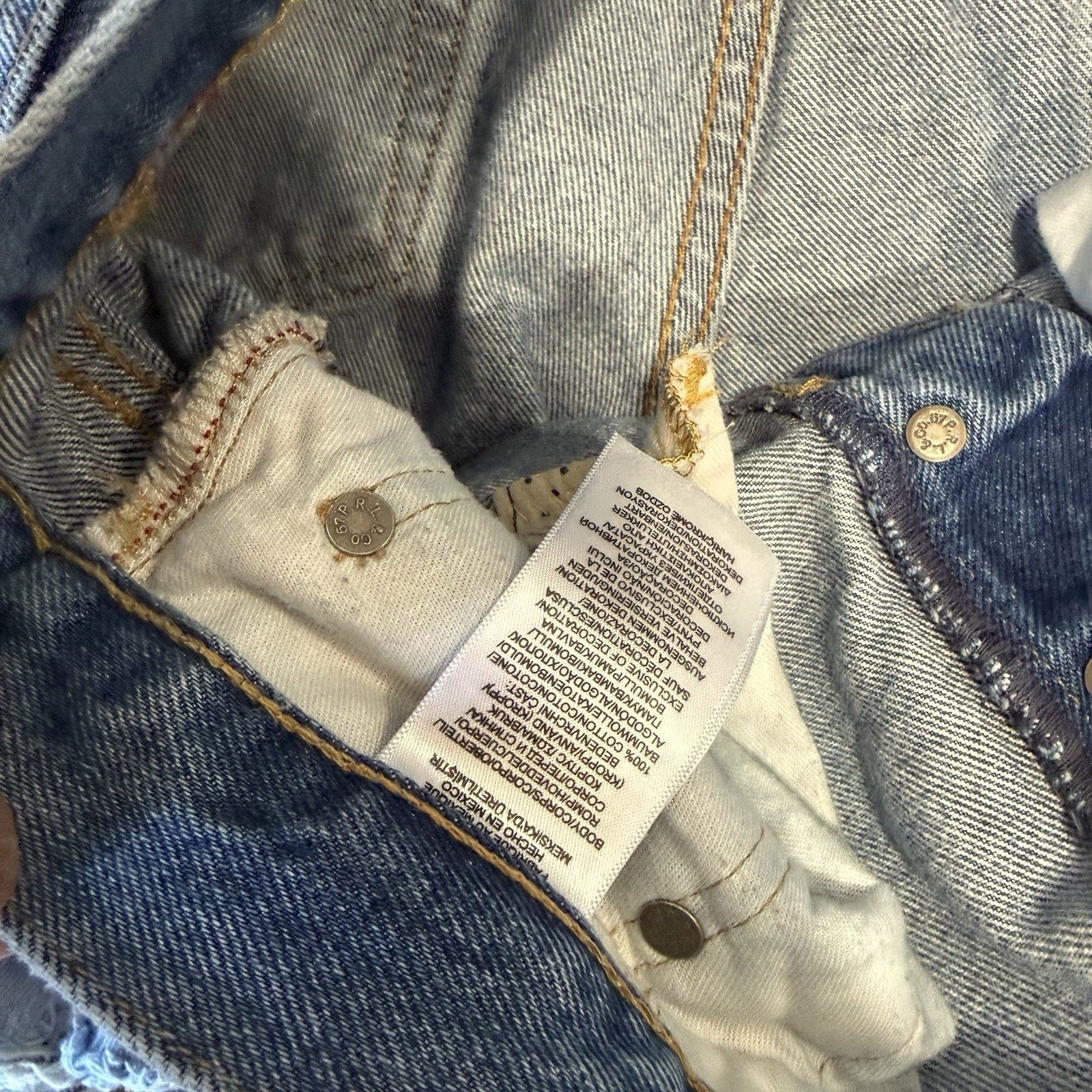 Polo Ralph Lauren Polo Ralph Lauren Jeans Women's 30 Blue Avery Boyfriend Size 30" / US 8 / IT 44 - 8 Thumbnail