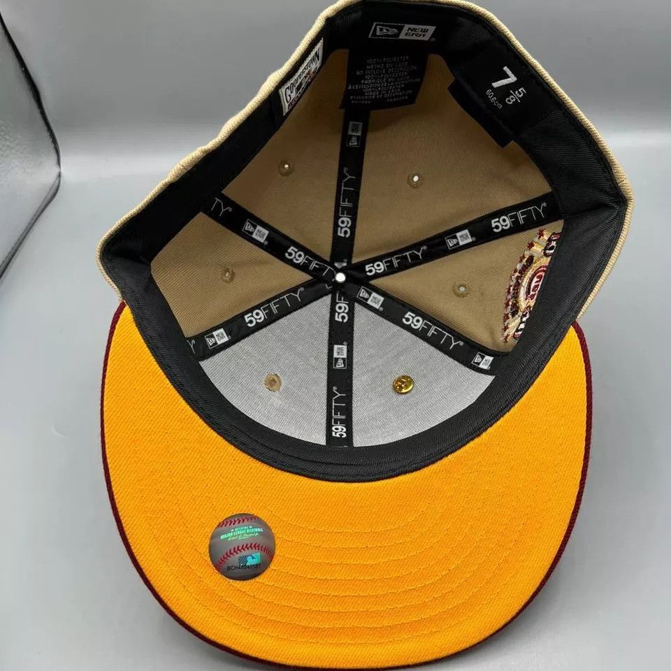 New Era Chicago White Sox Hat Men 7 5/8 59Fifty New Era MLB Fitted Size ONE SIZE - 6 Thumbnail