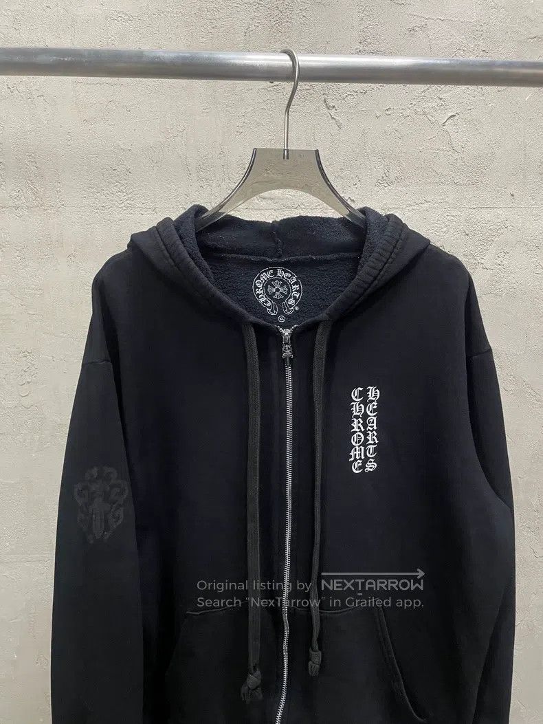 Chrome Hearts CHROME HEARTS Size XL Black Sanskrit scroll phantom cross s Size US XL / EU 56 / 4 - 3 Thumbnail