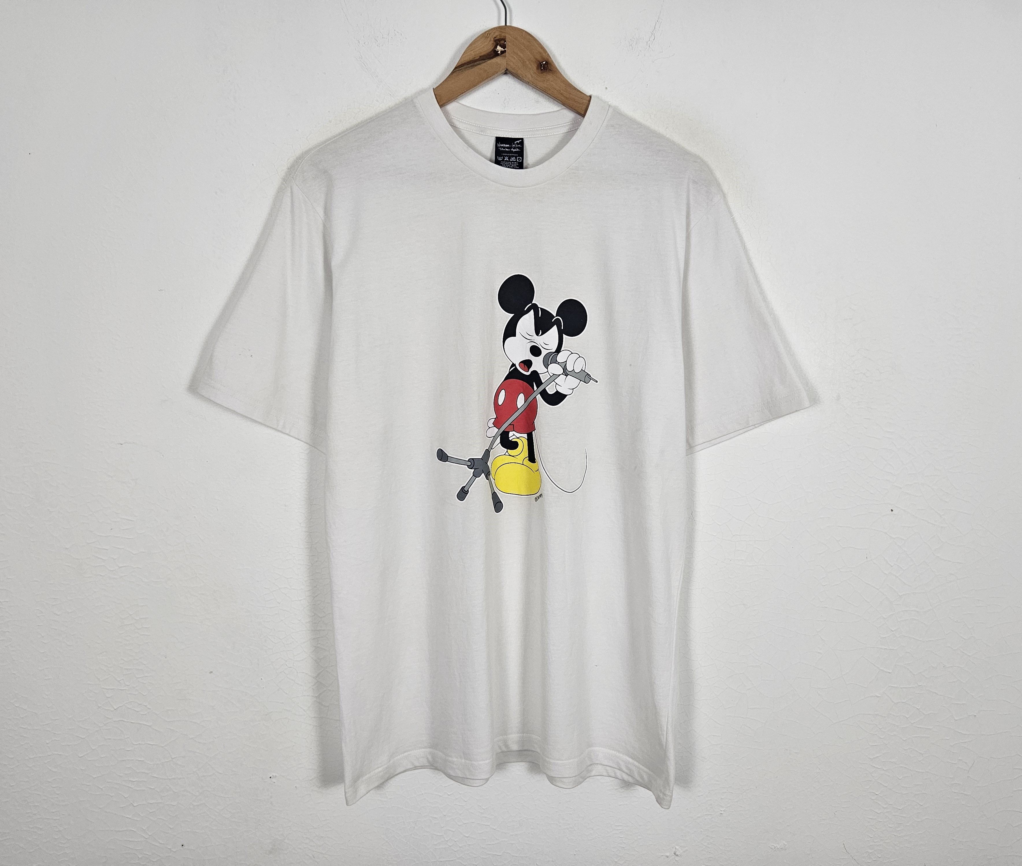 Disney × Number (N)ine Number Nine Mickey Mouse T-shirt Made In Japan Size US M / EU 48-50 / 2 - 3 Thumbnail