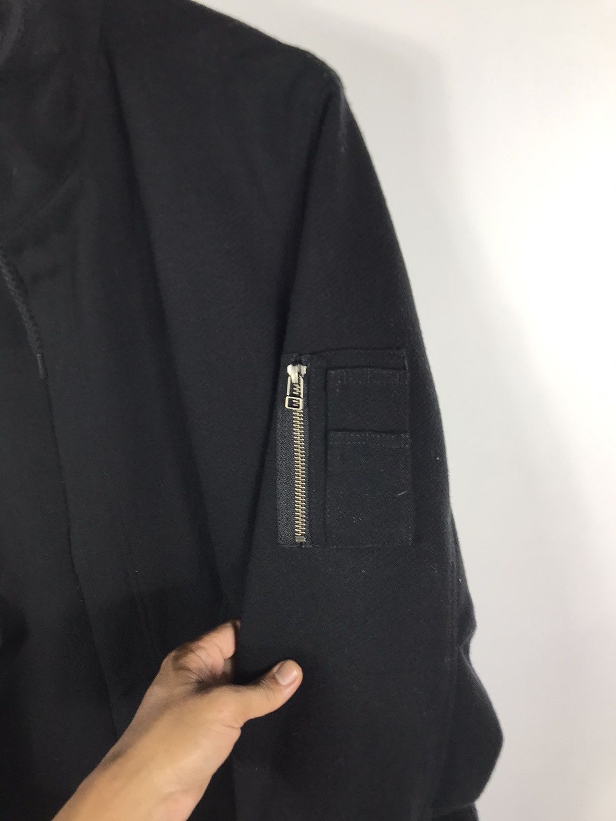 Japanese Brand × NANO universe 🔥Nano Universe Hooded Wool Zipper Jacket Size US XL / EU 56 / 4 - 7 Thumbnail
