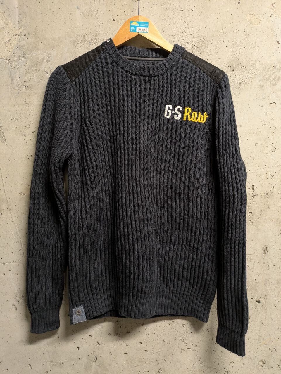 G-Star × Vintage G star raw ribbed sweater Size US M / EU 48-50 / 2 - 1 Thumbnail