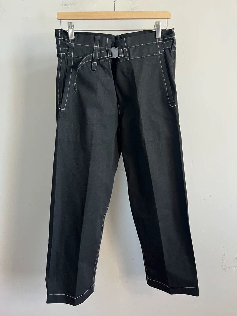Issey Miyake Issey Miyake size:one size black pants Size 23" - 1 Thumbnail
