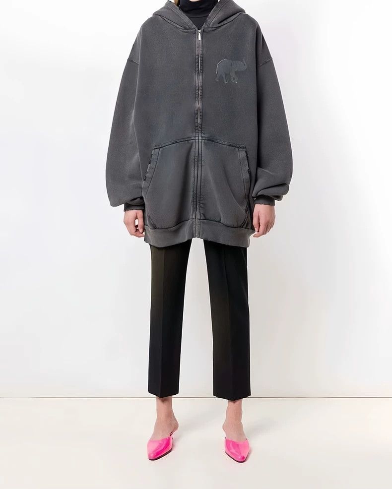 Balenciaga Balenciaga Environmentally Destructive Hoodie 2505-Nextarro Size US M / EU 48-50 / 2 - 2 Thumbnail