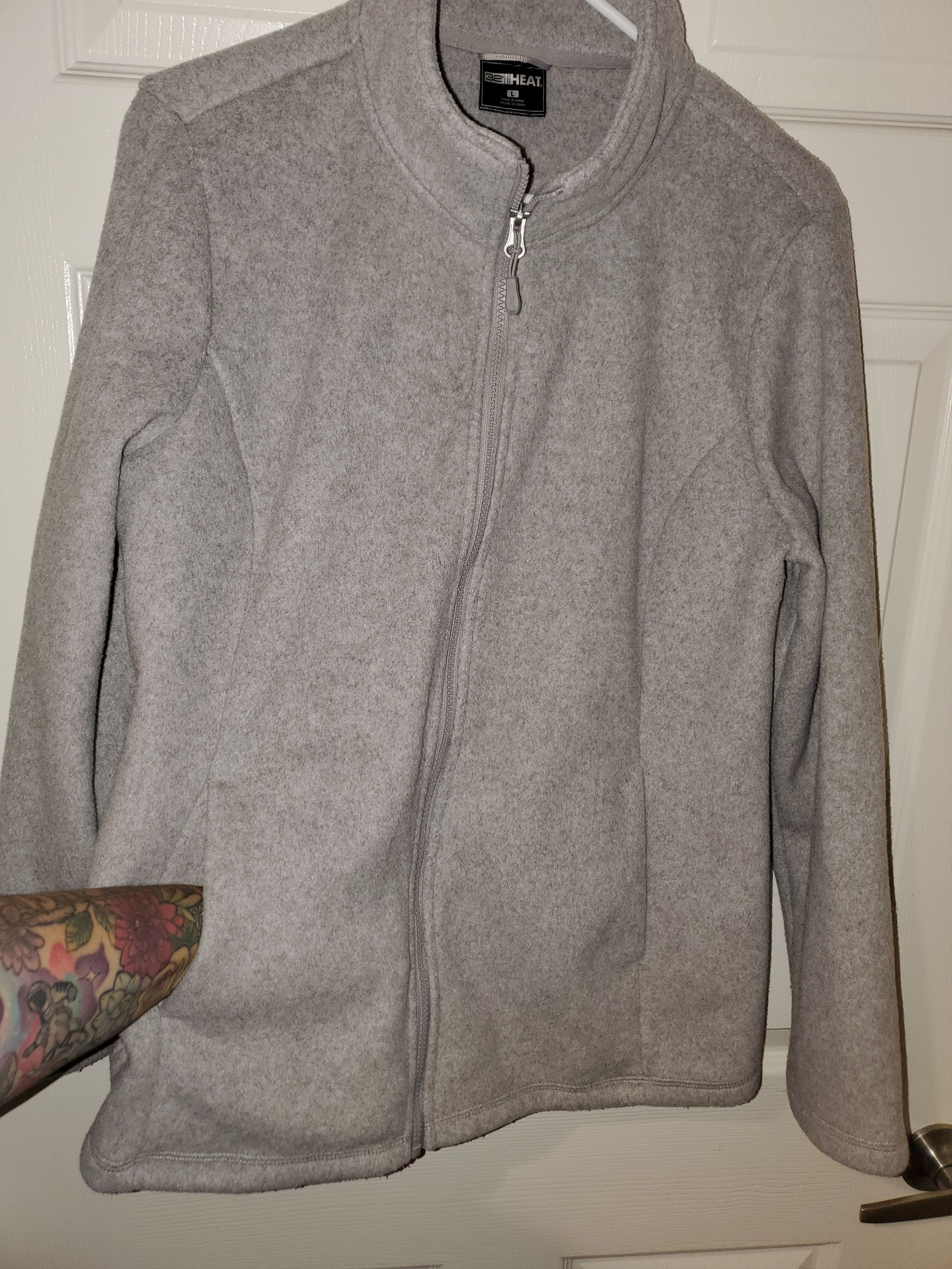 Other Women's size L- 32 degrees zip-up fleece jacket Size L / US 10 / IT 46 - 2 Thumbnail