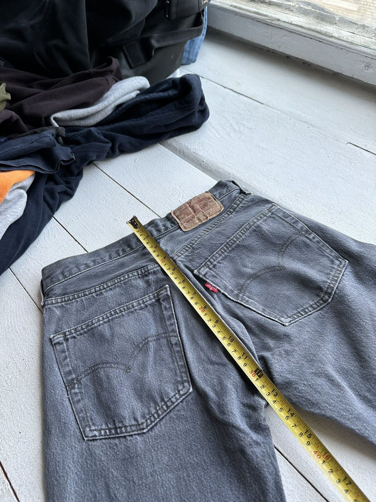 Levi's 🚨Vintage 90s Levis Jeans 501 LEGEND y2k Light Wash Denim Size US 30 / EU 46 - 13 Thumbnail